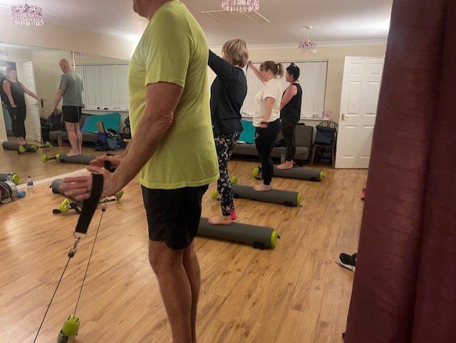 Pilates classes are off to a great start!